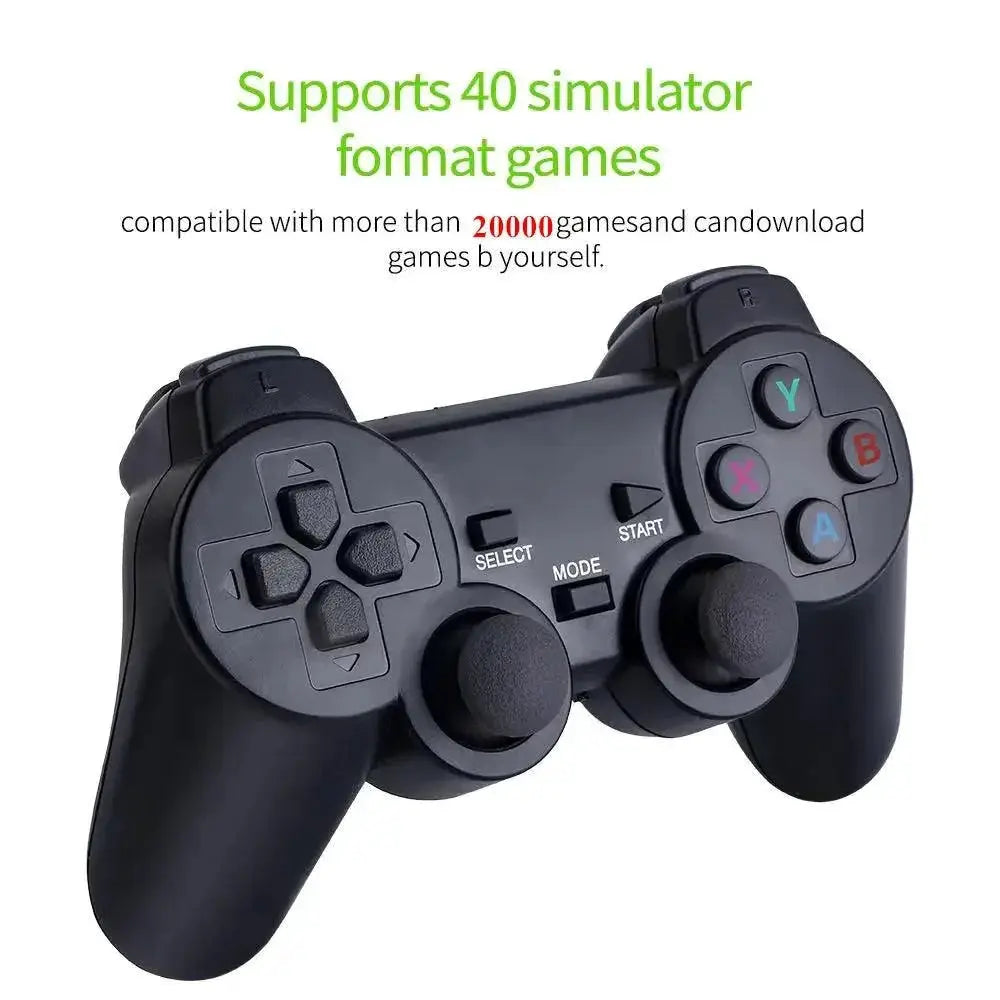 Retro Gaming Console 20000 Games Wireless Controllers 4K