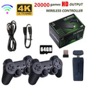 Retro Gaming Console: 20000 Games Wireless Controllers 4K