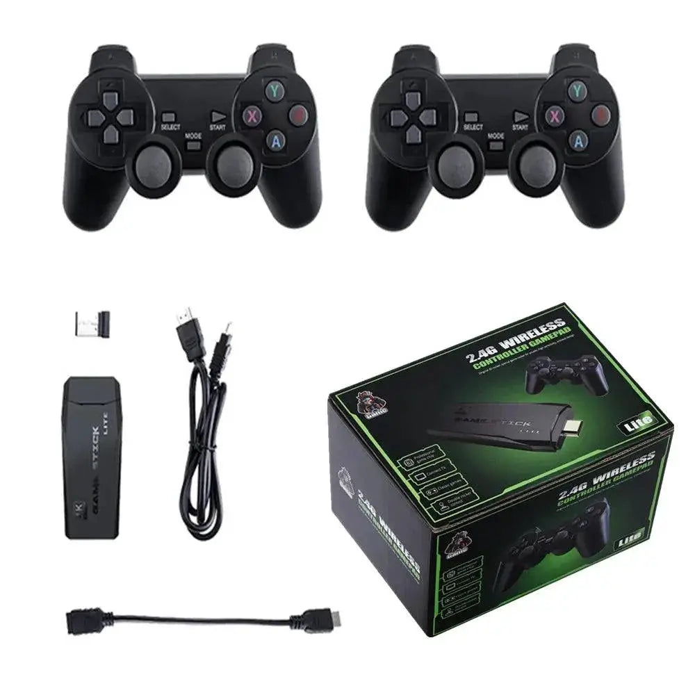 Retro Gaming Console 20000 Games Wireless Controllers 4K