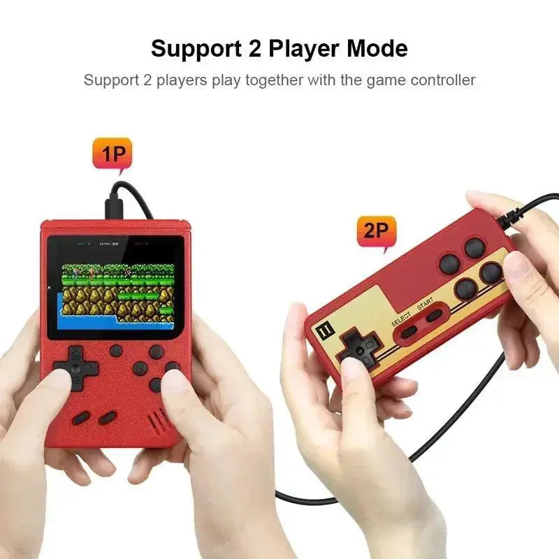 Retro Handheld Console Colorful Portable Gaming Fun