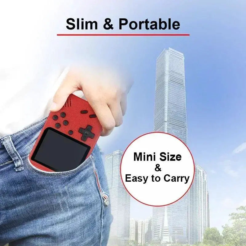 Retro Handheld Console Colorful Portable Gaming Fun