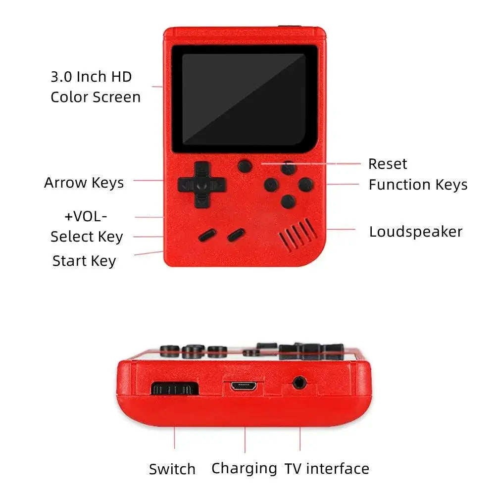 Retro Handheld Game Console With 400 Built In FC Games
