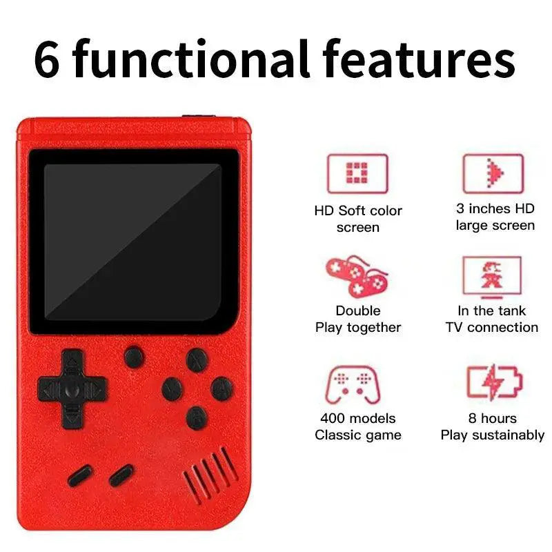 Retro Handheld Game Console With 400 Built In FC Games