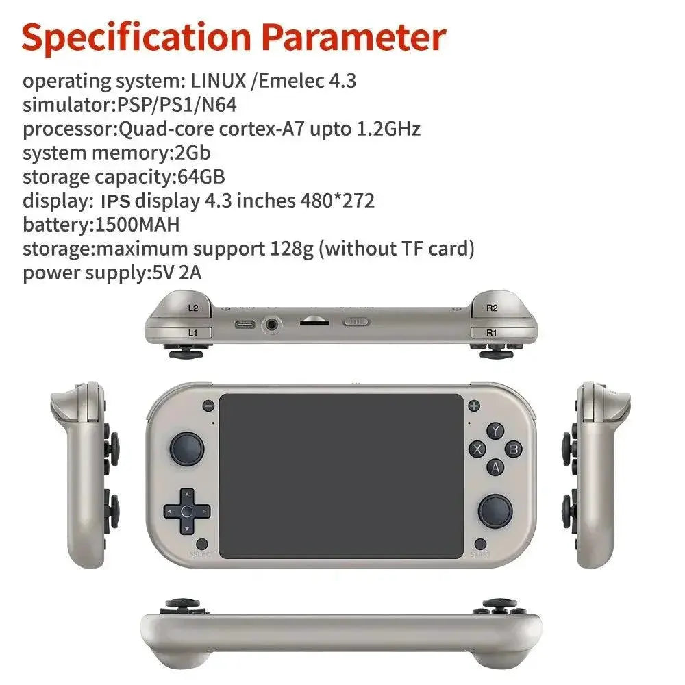 Retro Handheld Gaming Console Nostalgic Fun On The Go