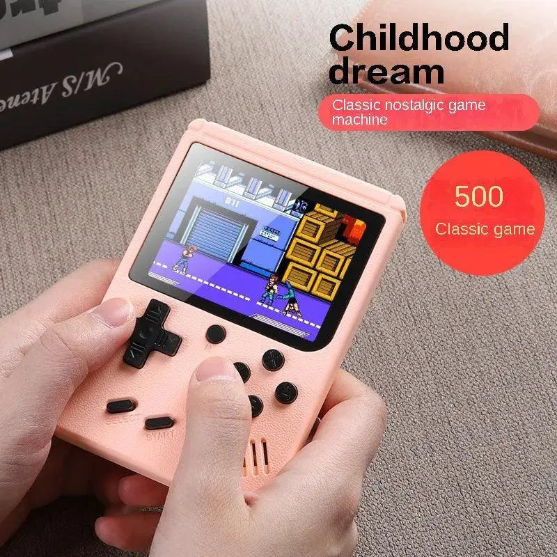 Retro Handheld Gaming Console With 500 Classic Games