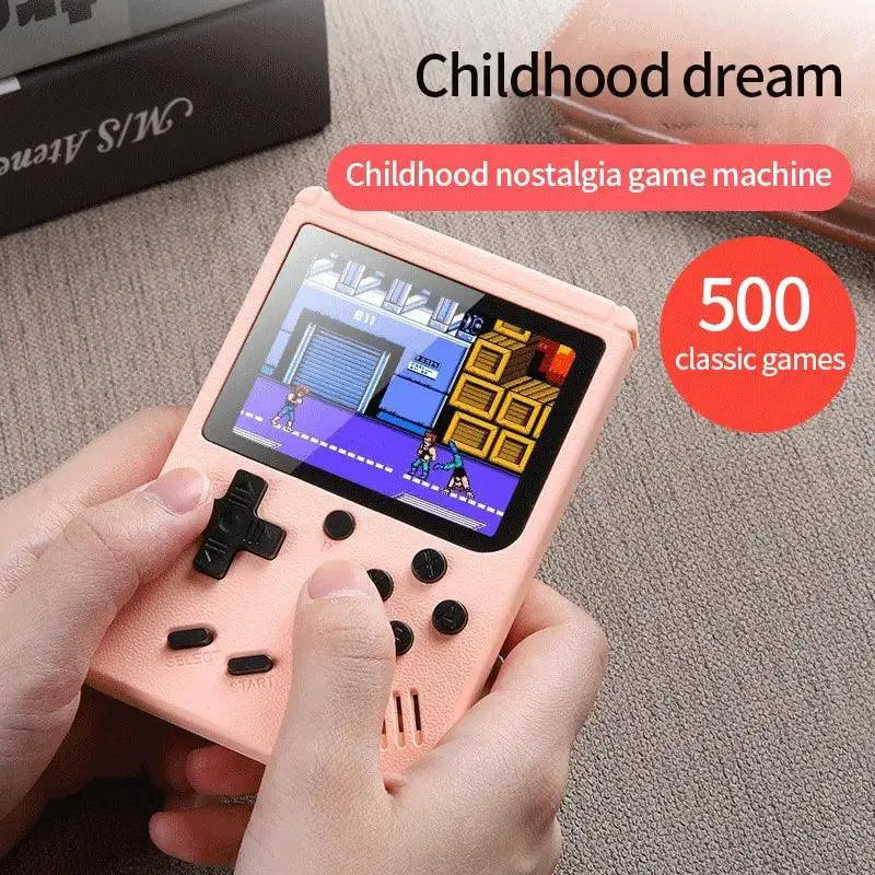 Retro Mini Handheld Console Portable Nostalgic Gaming Fun