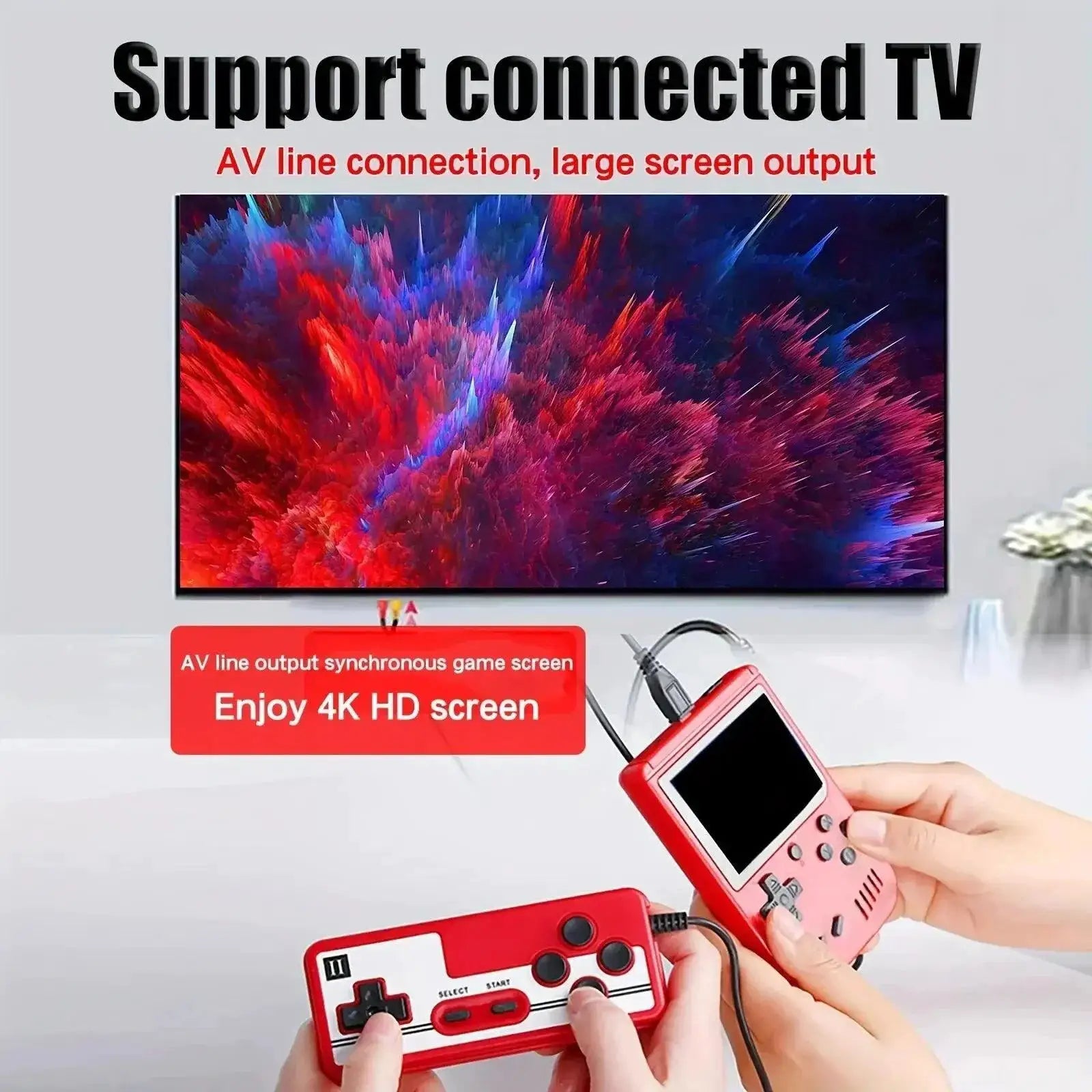 Retro Mini Handheld Gaming Console With 400 Classic Games