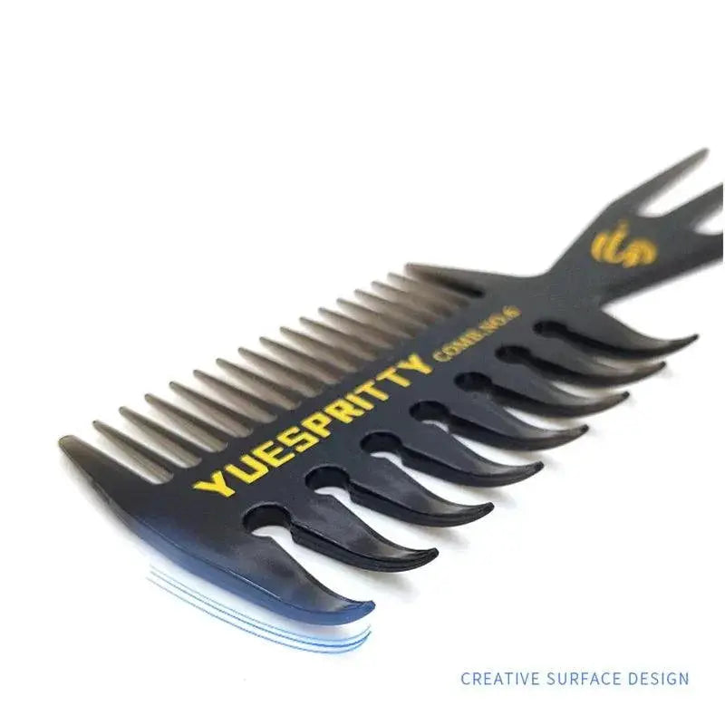 Retro Oil Hair Brush Comb For Stylish Grooming Accessory