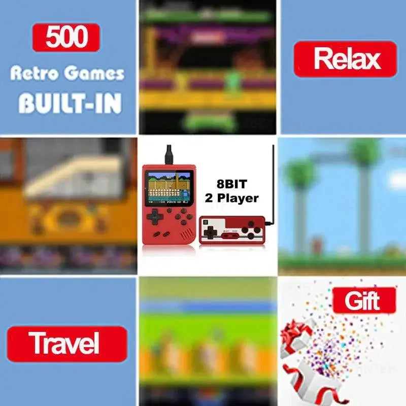 Retro Portable Mini Game Console Classic Fun For Everyone - OurLum.com