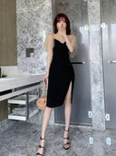 Age-Reducing Rhinestone Dress for Women