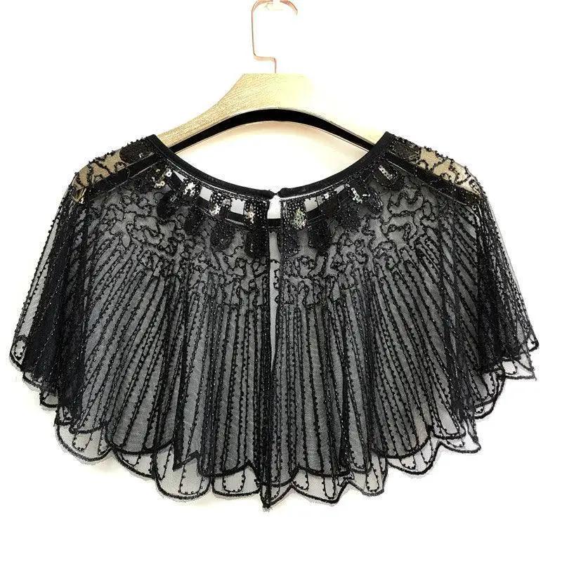 Retro Sequin Waistcoat Dress Glamorous Vintage Party Fashion