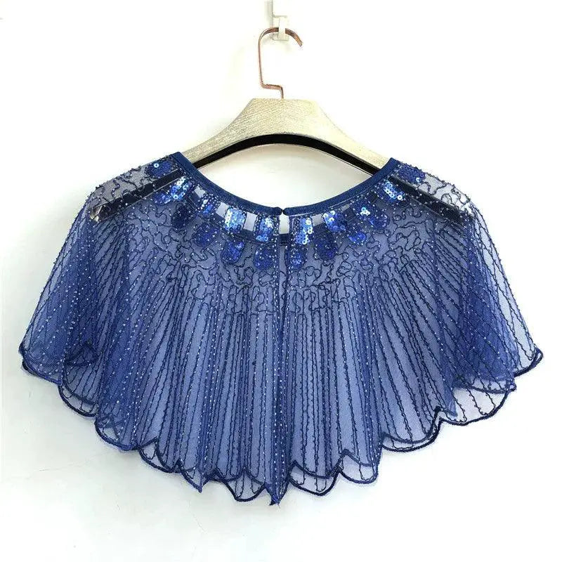 Retro Sequin Waistcoat Dress Glamorous Vintage Party Fashion