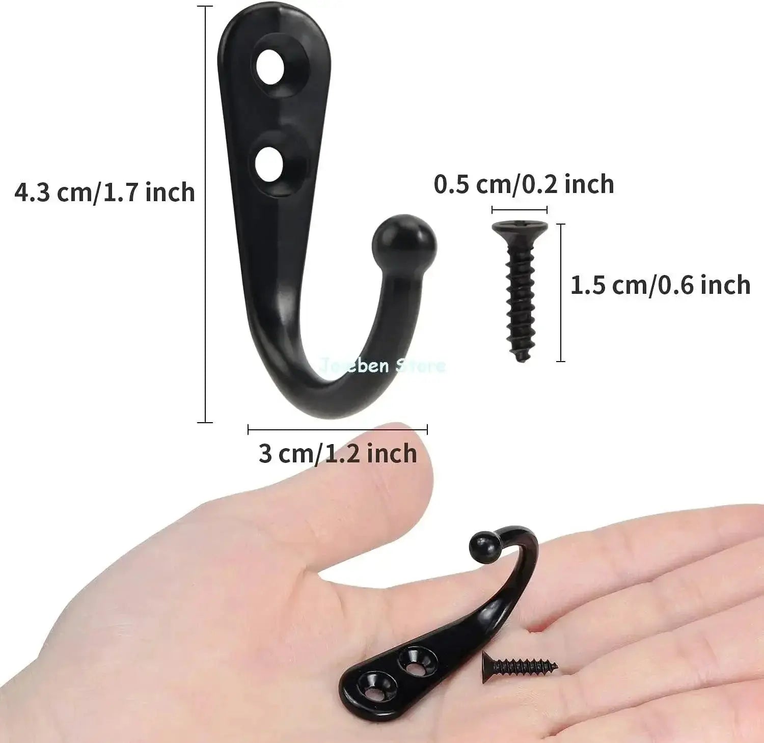 Retro Wall Hooks Stylish Durable Hangers For Home Use