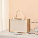 Reusable Linen Zip Gift Bag for Gifts