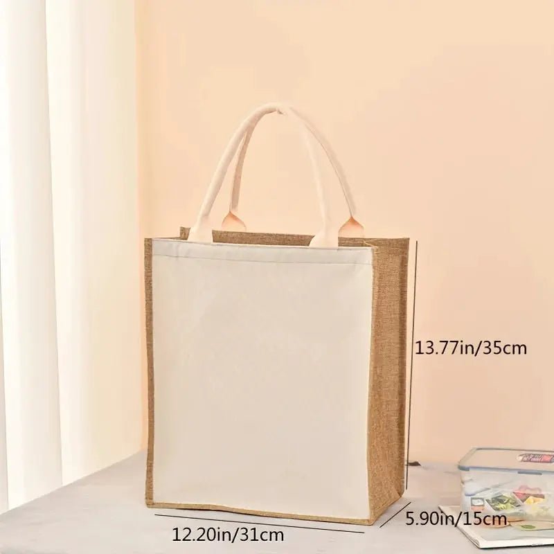 Reusable Linen Zip Gift Bag for Gifts