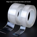 Reusable Clear Nano Tape for Home Decor
