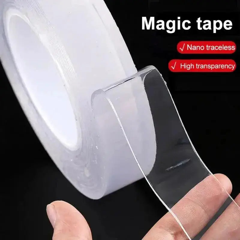 Reusable Transparent Nano Tape for Home Decoration 18 Lbs