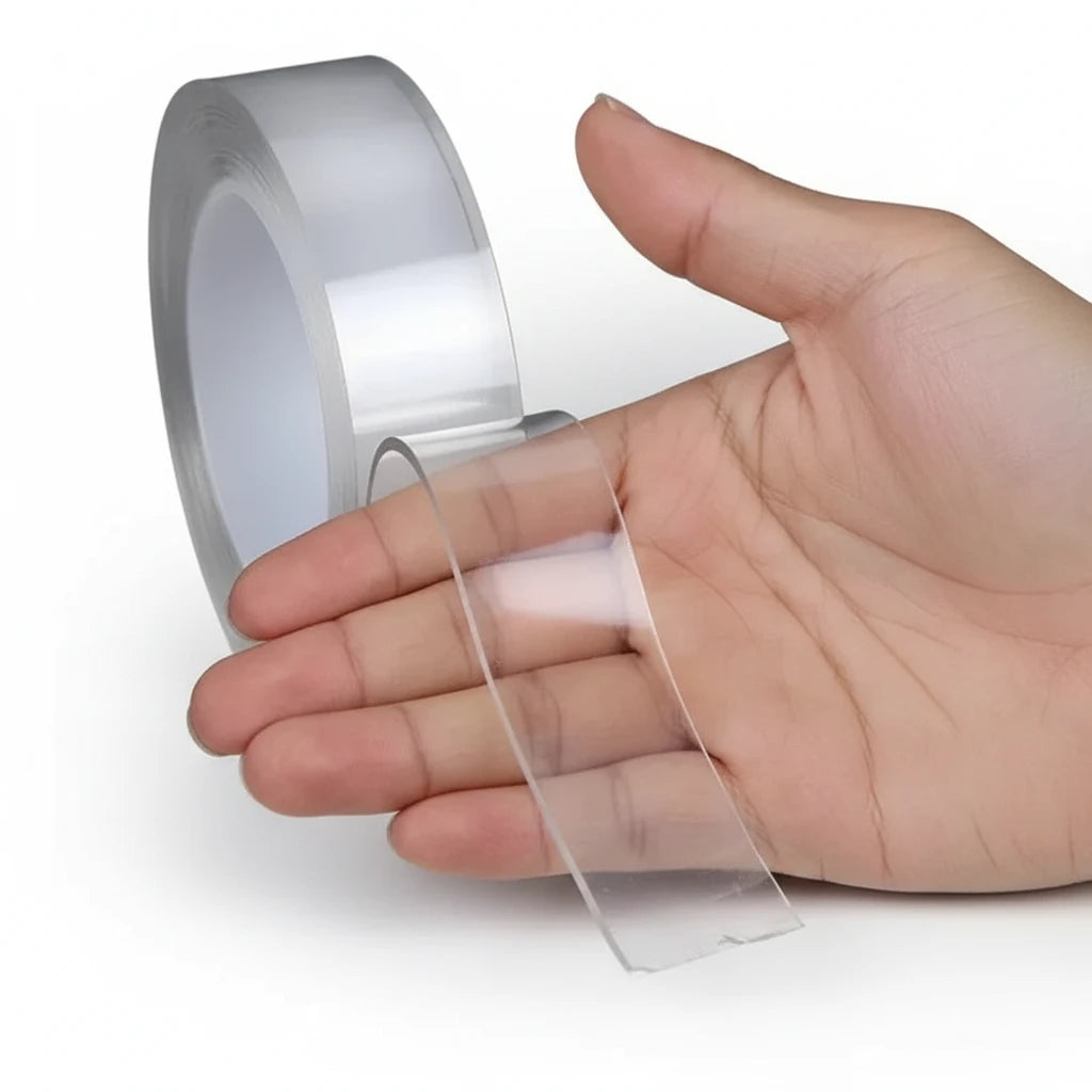 Reusable Clear Nano Tape for Home Decor — product view 1