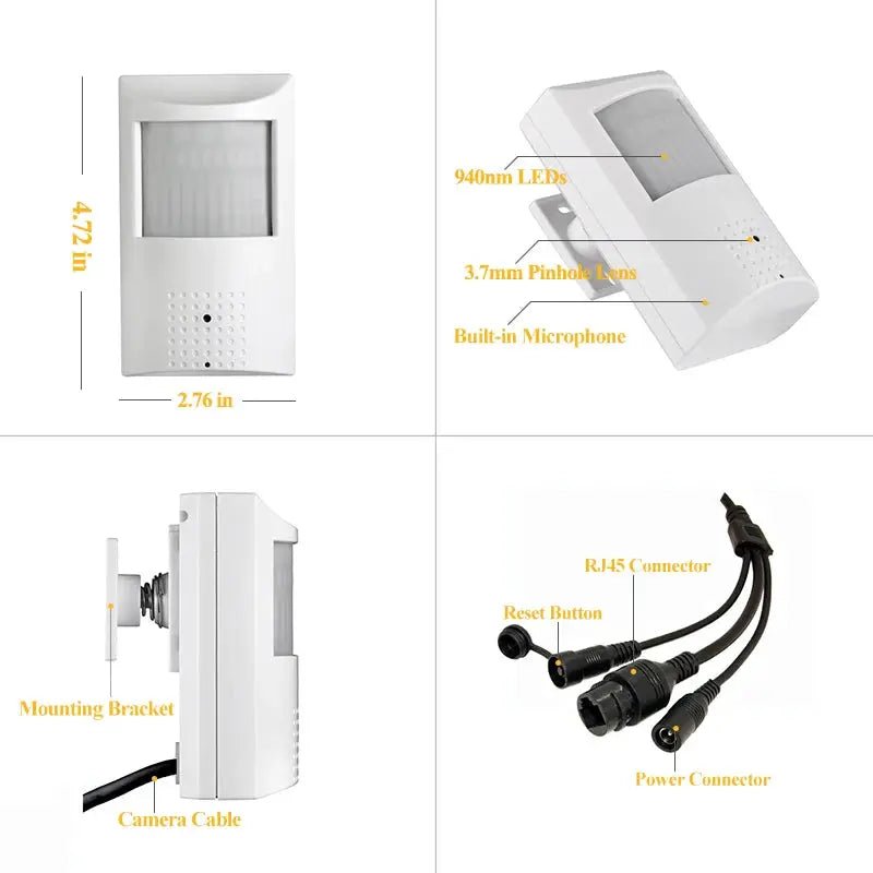 Revotech XMeye WiFi Audio IP Camera 2MP and 5MP Night Vision Mini Indoor Cam