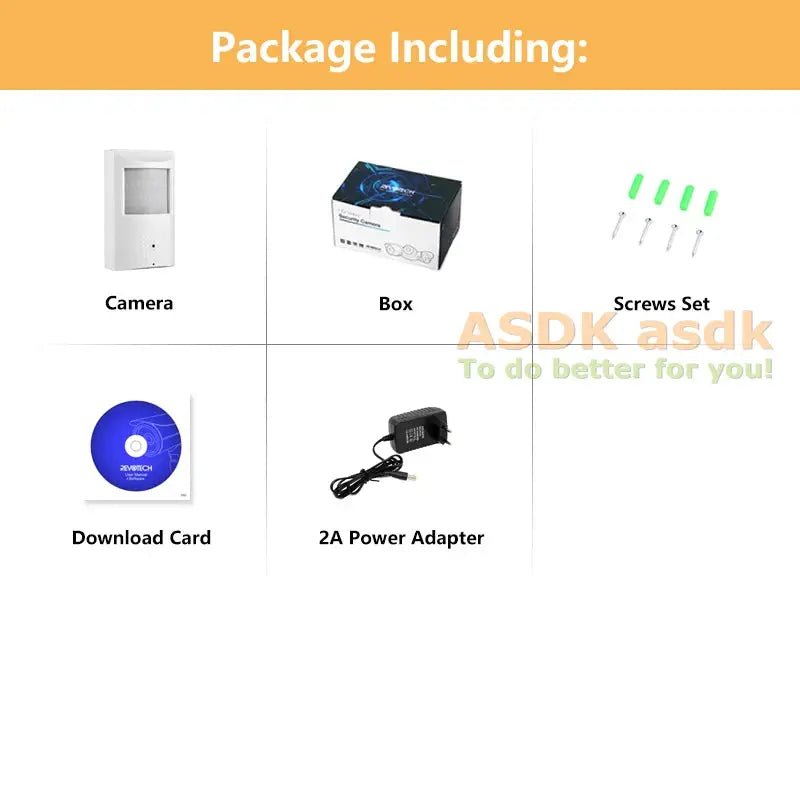 Revotech XMeye WiFi Audio IP Camera 2MP and 5MP Night Vision Mini Indoor Cam