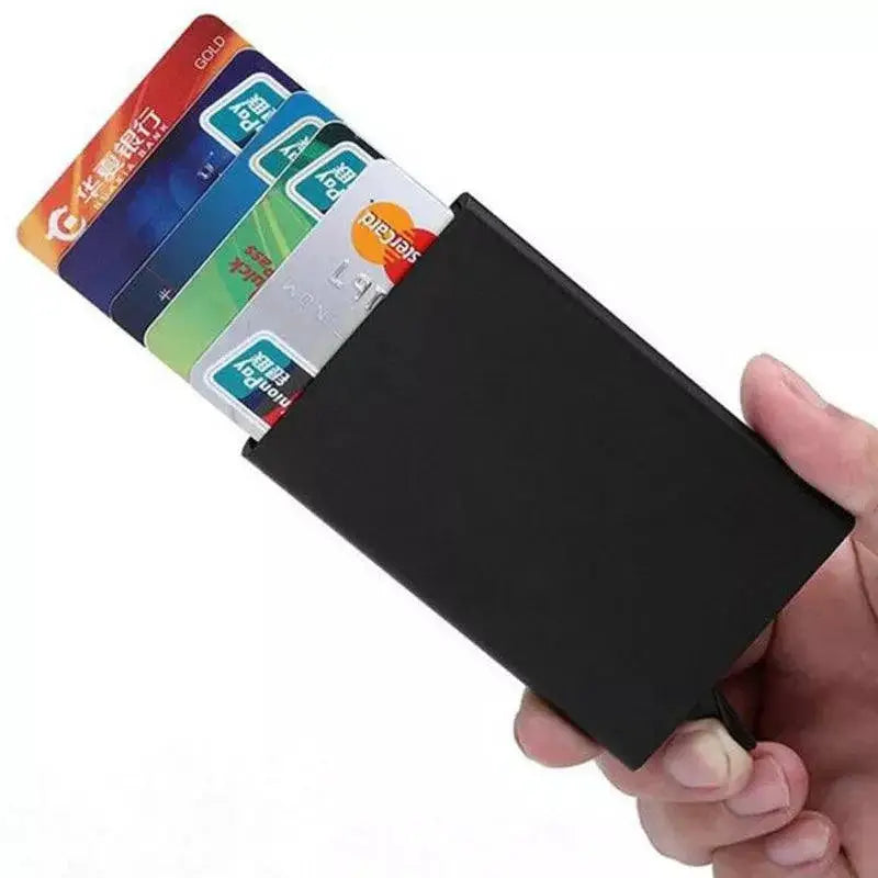 RFID Aluminum Card Holder Wallet Secure Stylish Durable