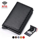 RFID Blocking Men's Wallet Stylish Card Holder with Money Clip