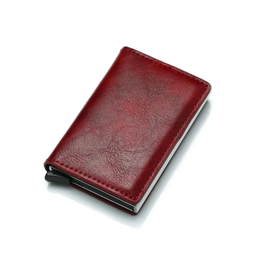 RFID Blocking Mens Wallet With Money Clip Card Holder