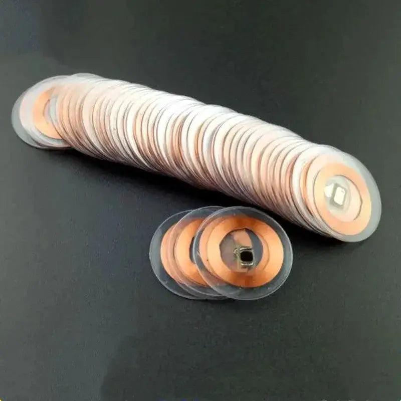 RFID Copper Coin Keyfob Waterproof Access Control Tag