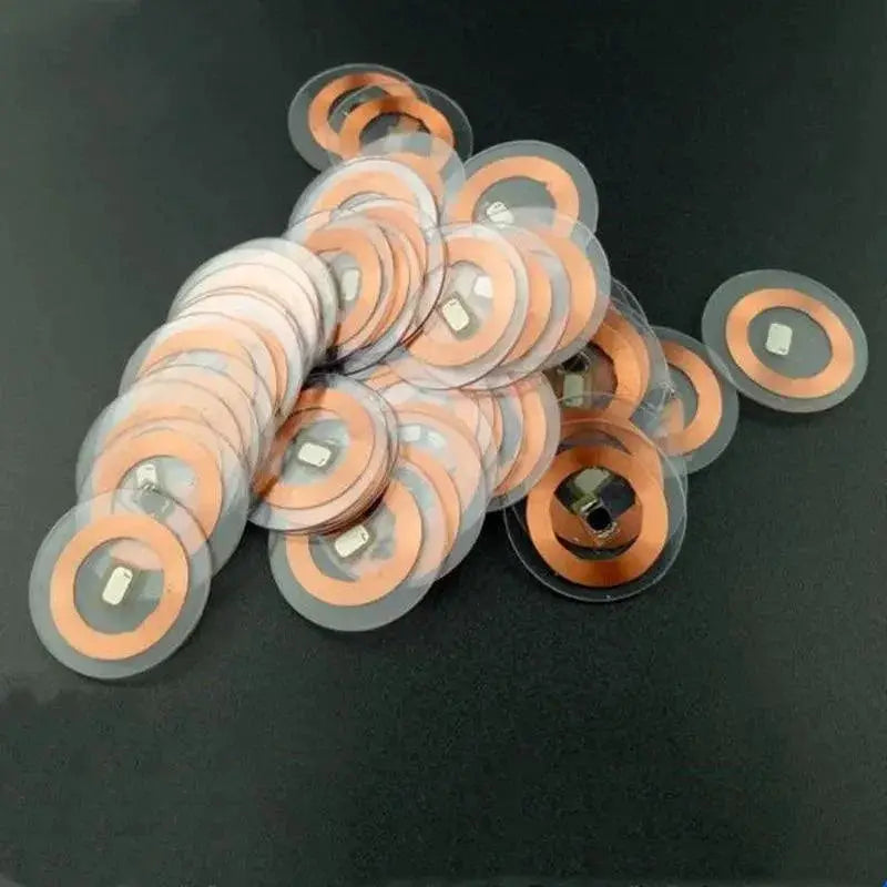 RFID Copper Coin Keyfob Waterproof Access Control Tag