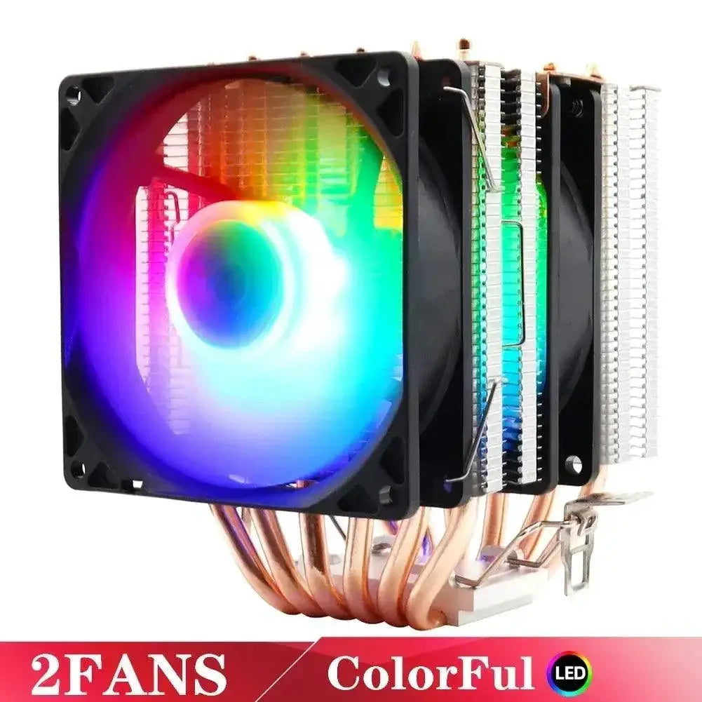 RGB CPU Cooler For Intel And AMD With Efficient Cooling