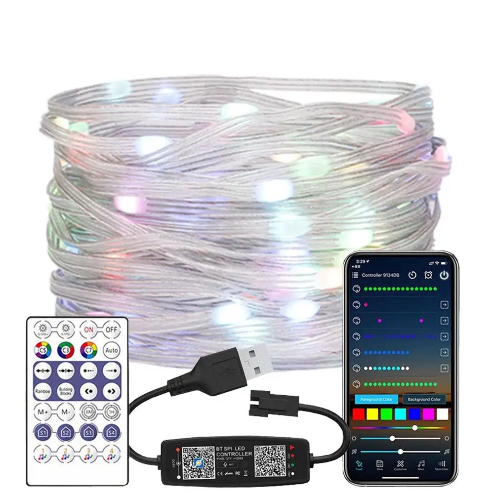 RGB LED String Lights for Weddings