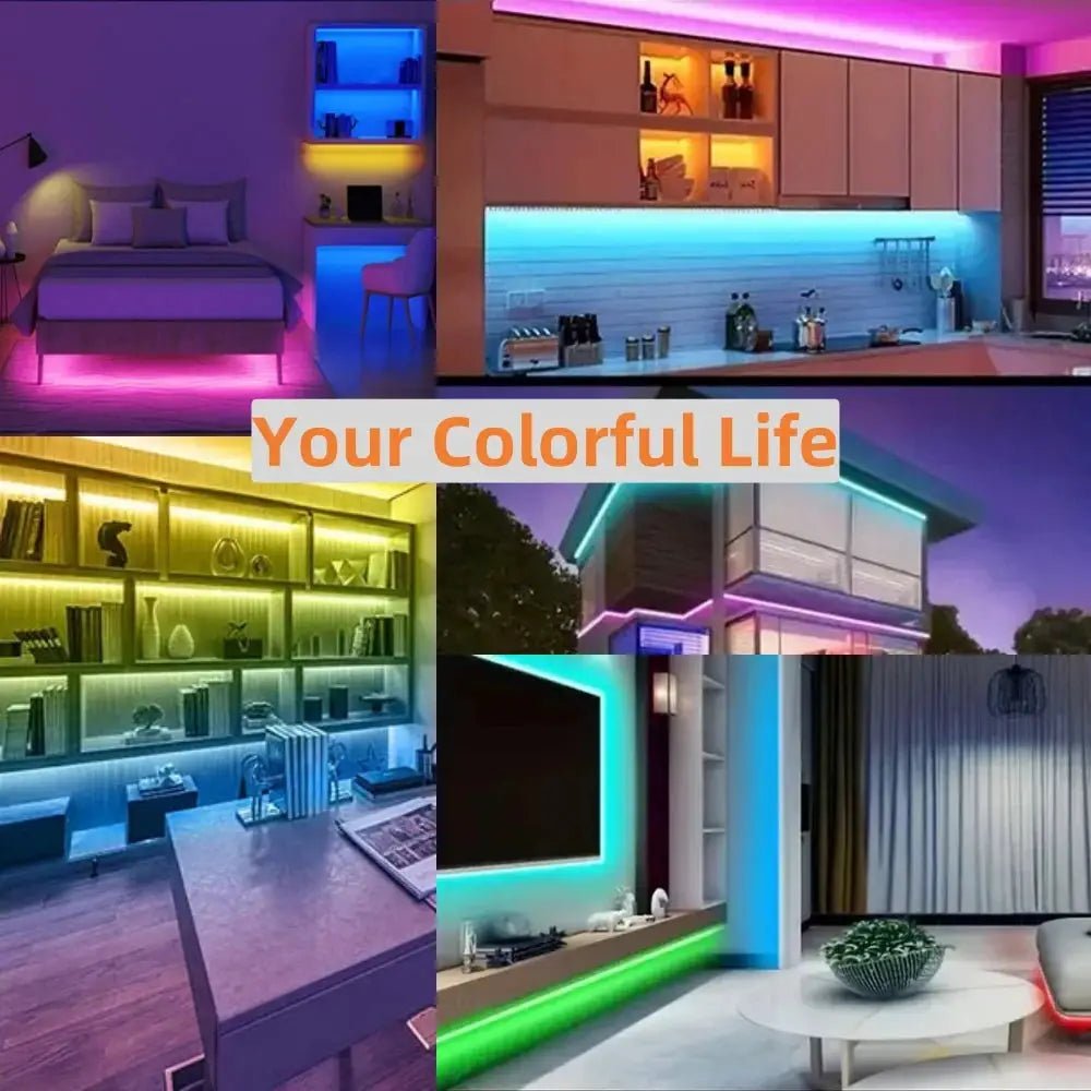RGB LED Strip for Bedroom Ambience