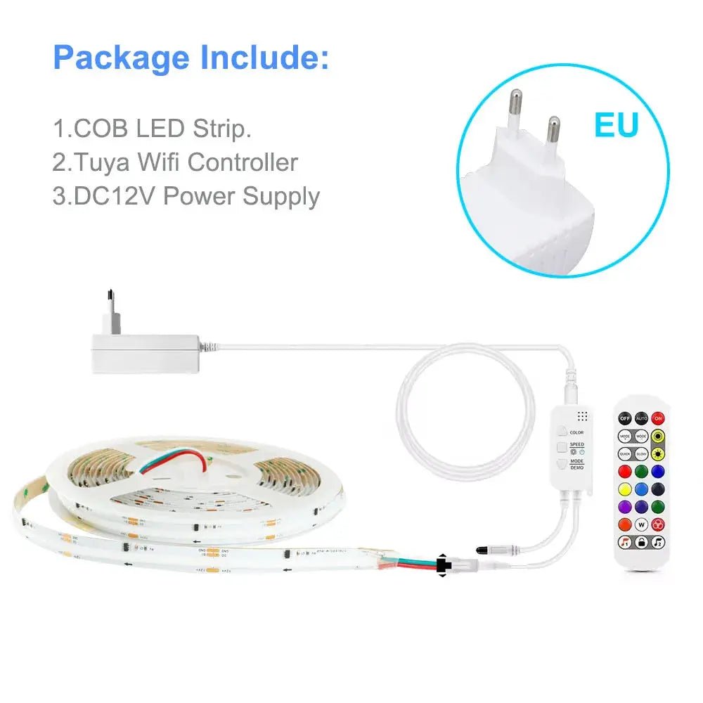 RGBIC LED Strip for Living Room Ambience