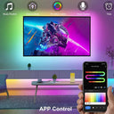RGBIC LED Strip for Living Room Ambience by ourlum.com