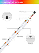 RGBIC LED Strip Light for Theater