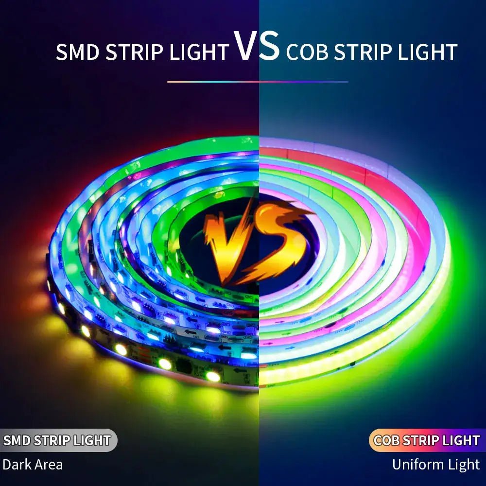 RGBIC LED Strip Lights for Home Ambience
