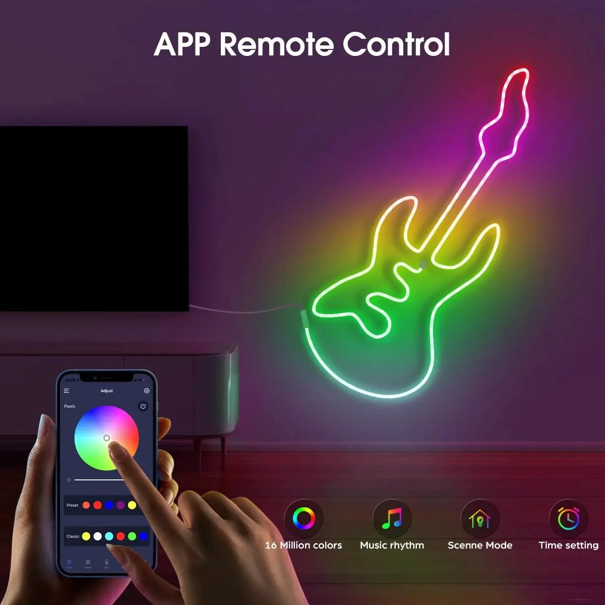 RGBIC LED Strip Lights for Party Mood