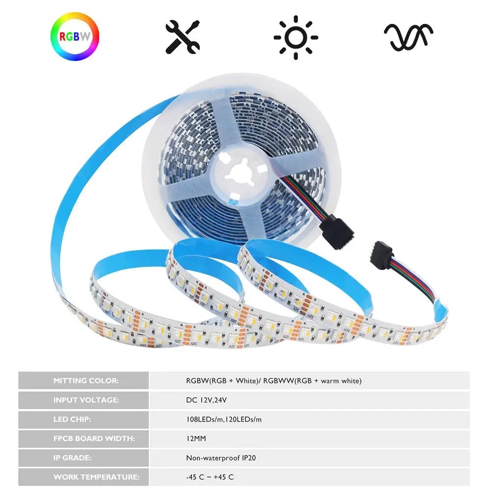 RGBW LED Strip for Home Lighting