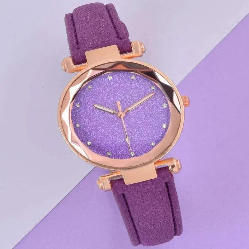 Rhinestone Women's Luxury Watch Set Fashion Timepieces