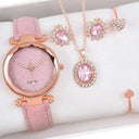 Sparkling Watch Set for Office Wear