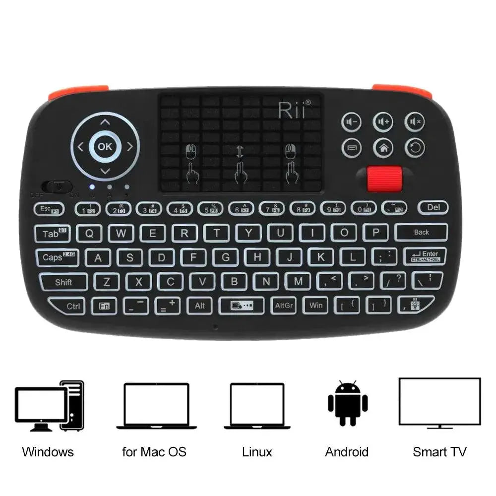 Rii I4 Mini Bluetooth Wireless Keyboard Remote Control