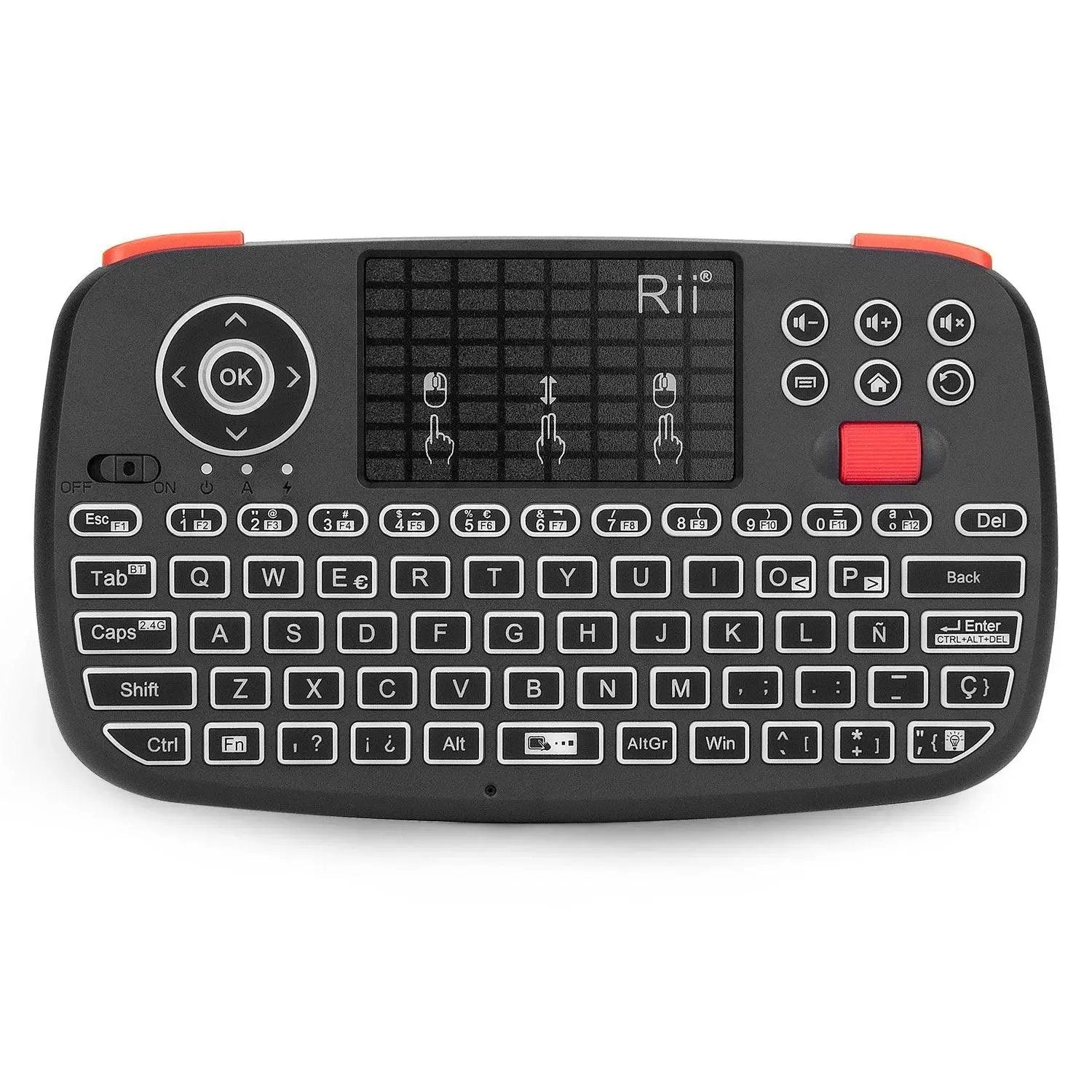 Rii I4 Mini Bluetooth Wireless Keyboard Remote Control