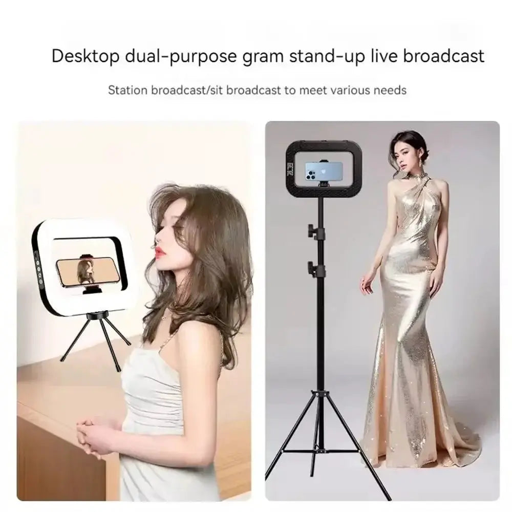 Roreta Portable Ring Light Rechargeable For Phone Live Streaming And Selfies - OurLum.com