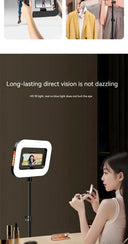 Smart Ring Light for Creators On The Go