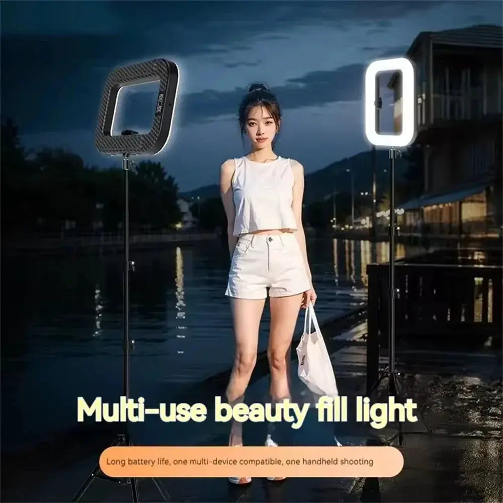 Roreta Portable Ring Light Rechargeable For Phone Live Streaming And Selfies - OurLum.com