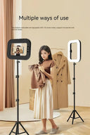 Smart Ring Light for Creators On The Go
