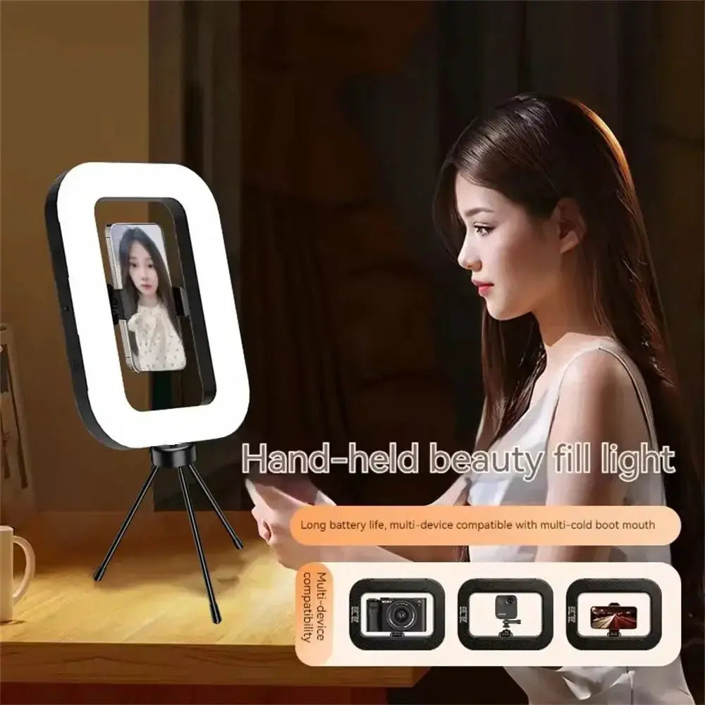 Roreta Portable Ring Light Rechargeable For Phone Live Streaming And Selfies - OurLum.com