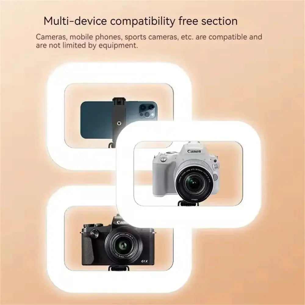 Roreta Portable Ring Light Rechargeable For Phone Live Streaming And Selfies - OurLum.com