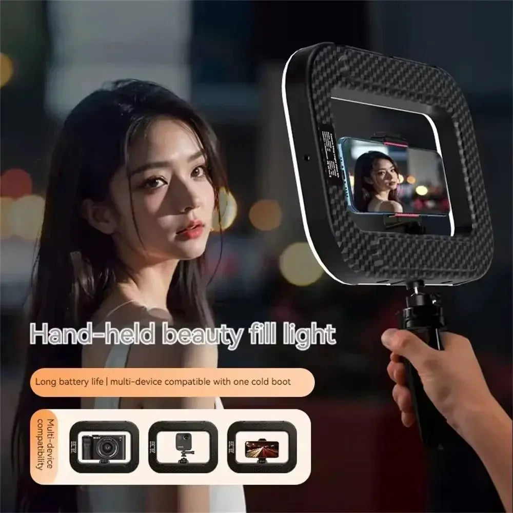 Roreta Portable Ring Light Rechargeable For Phone Live Streaming And Selfies - OurLum.com