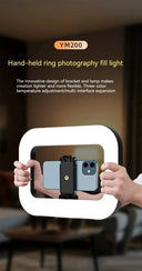 Smart Ring Light for Creators On The Go
